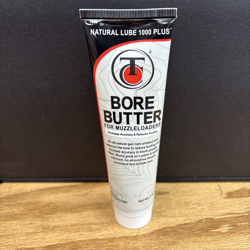Thompson Center Bore Butter Natural Lube 1000 Plus 5 Oz PINE SCENT
