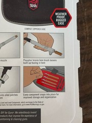 Real Avid Gun Boss Handgun Cleaning Kit .22-.45 Cal With Case