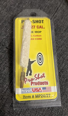Pro-Shot MP24/27 Bore Mop .24-.27 Cal 8/32 Thread 100% Cotton