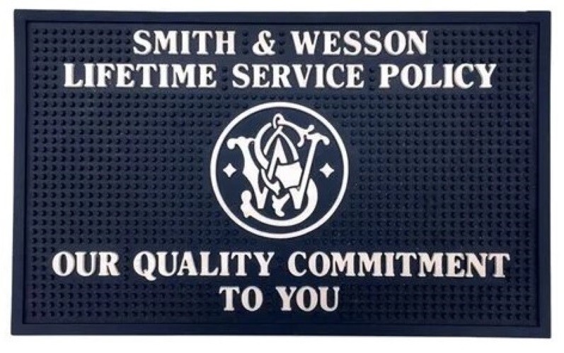 #3 days delivery# Smith & Wesson vintage dealer counter rubber mat NOS