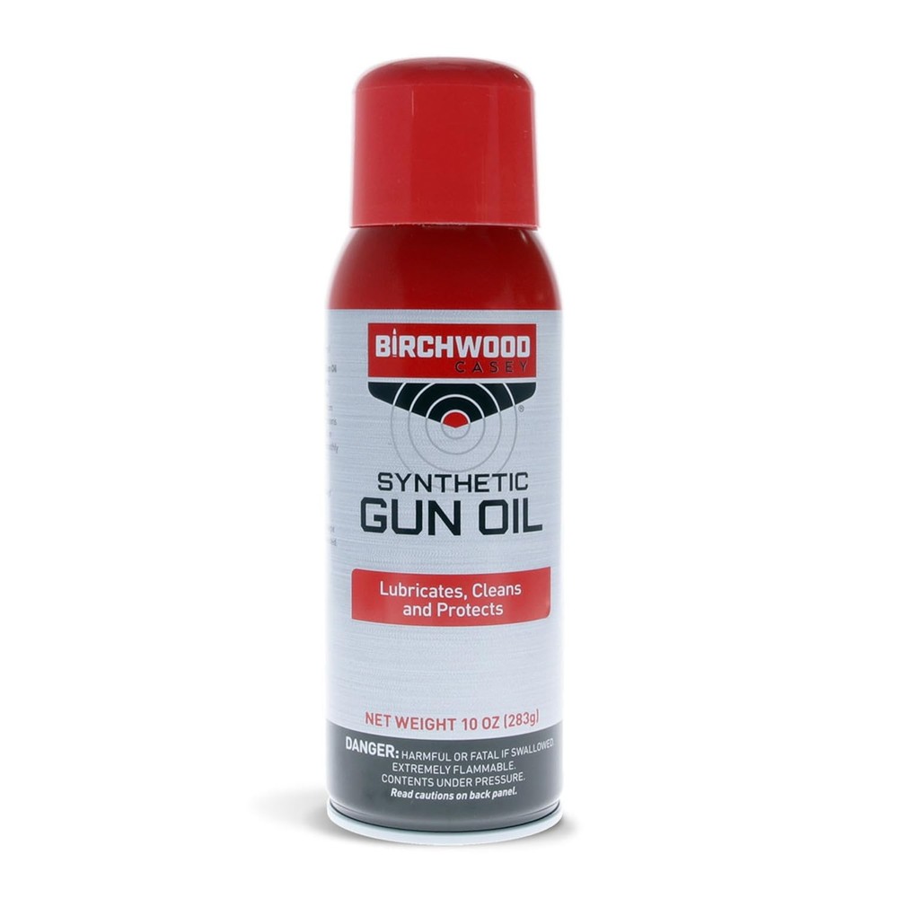 Birchwood Casey 10Oz Synthetic Gun Oil Aerosol Advanced Lubrication Protection