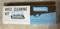 Vintage Wards Western Field Gun Cleaning Kit 30cal 60-1869 Blue Metal W Original