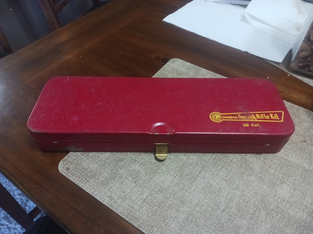 Vintage Outters Gunslick Rifle Kit. 30 Cal. Cleaning Kit. B4