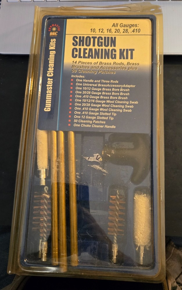 DAC Gunmaster Shotgun Cleaning Kit All Gauges 14 Piece Kit Brand New