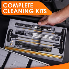Universal Gun Cleaning Kit Deluxe for All Caliber Pistol Rifle Handgun Shotgun H