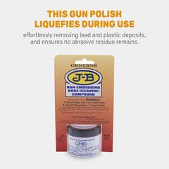J-B Non-Embedding Bore Cleaning Compound Gun Barrel Cleaner Solvent Oil-Paste, G
