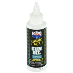 Lucas Gun Oil Extreme Duty Pack Needle Applicator and 4oz Refill Bottle, Patches
