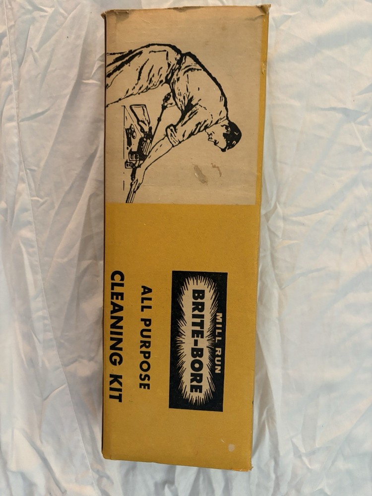 Mill Run Brite Bore Gun Cleaning Kit Vintage New Never Used In Box