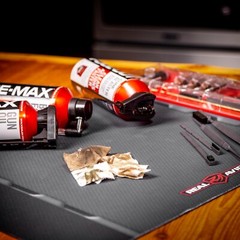 Real Avid Handgun Cleaning Station | With Gun Mat, Rods, Jags, Brushes, Patches