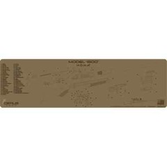HOWA 1500 Premium Cleaning Bench Mat MAGNUM XXL FDE