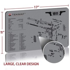 TekMat 1911 Cut Away Gun Cleaning Mat