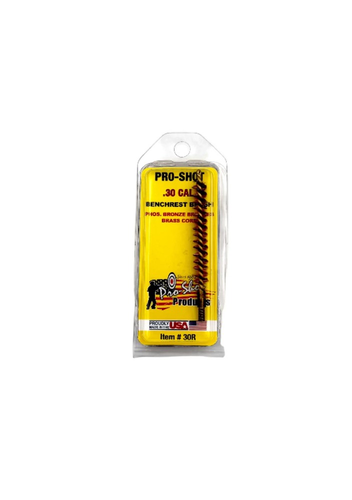 Pro-Shot Benchrest Brush Phosphor Bronze – .30 cal – 2 TOTAL PACKS!!