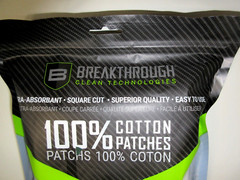 NIP Breakthrough Clean Technologies Cotton Patches 3″ Square, 12/16-Gauge 300-Pc