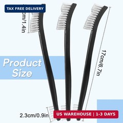 Gun Cleaning Brush, 10 Pcs All Purpose Gun Brushes, 7 Inch Double-Ended Jewelry