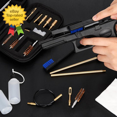Universal Handgun Cleaning Kit .22,.357,.38,9Mm,.45 Caliber Pistol Cleaning Kit