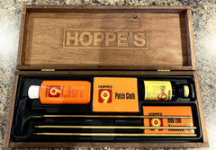 Hoppes Gun Cleaning Kit Deluxe Wooden Presentation No 9