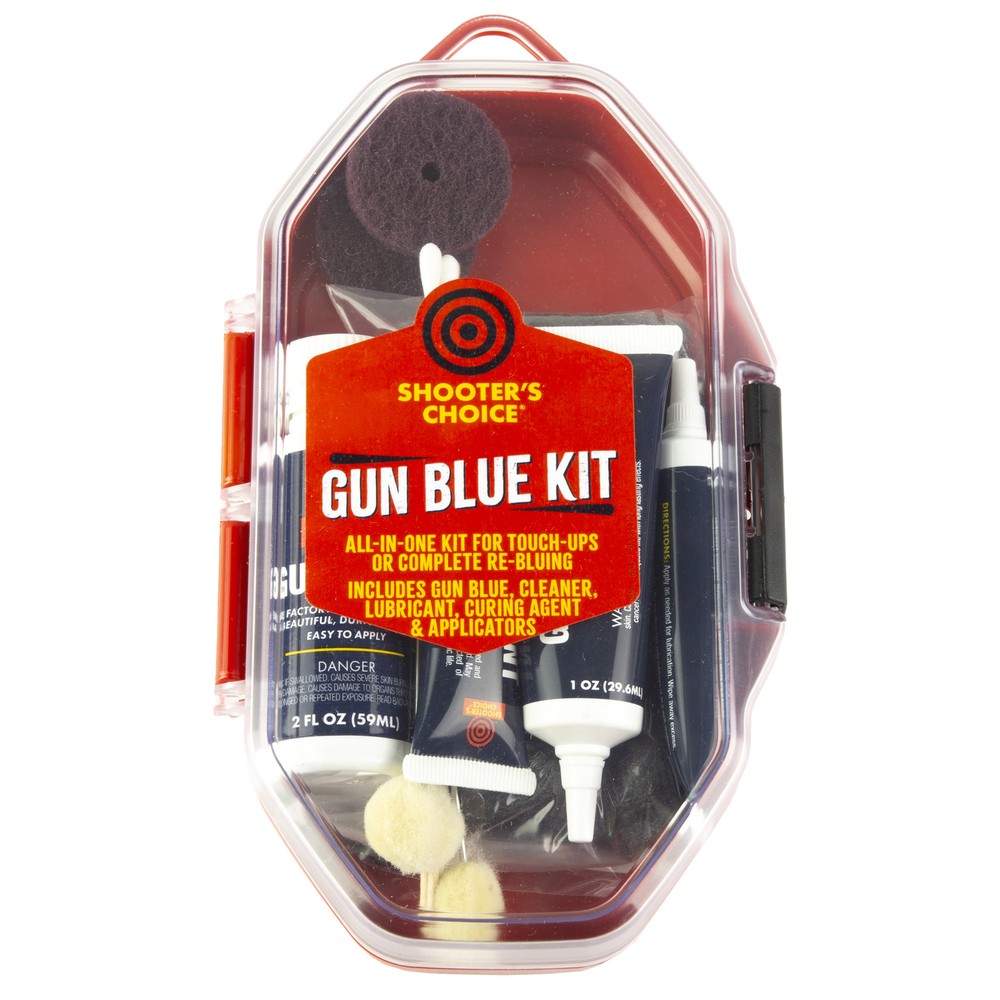 Shooter’s Choice Gun Bluing Kit Cold Blue Liquid for Firearm Restoration Durable