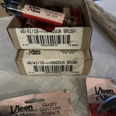 Gun Cleaning Lot Handgun Brushes Lee Swivel Adopt. Liquid Alox Catalogs