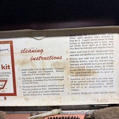 Vintage Gun Cleaning Lot Rod Kit Sears Ted Williams All Gauges Shot Gun