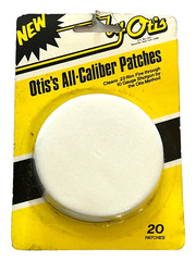 80 All Caliber Shooting Patches (3″) Cleans .22 Rim Fire Thru 10 Gauge Shotgun
