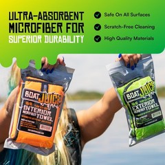 32oz Boat Cleaner Kit: Powerful Streak-Free Water Spot Remover & Interior Spray