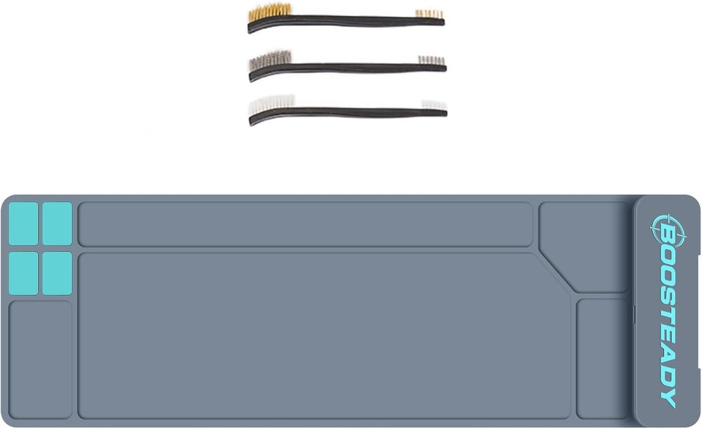 Gun Cleaning Mat, Large Anti-Slip Rubber Gun Mat, Magnetic Cleaning Pad 36″x 12″