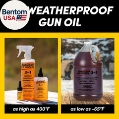 3-In-1 CLP Gun Oil, Lubricates & Preserves All Types of Firearms, Military-Grade