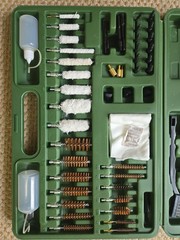 GLORYFIRE Universal Gun Cleaning Kit Brass Rods Rifle Pistol Shotgun Case