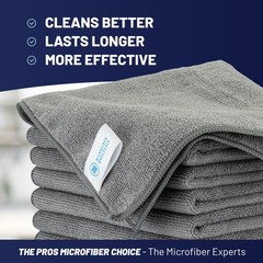 Microfiber Wholesale 12 X 12 Mw Pro Multi-Surface Microfiber Cleaning Cloths