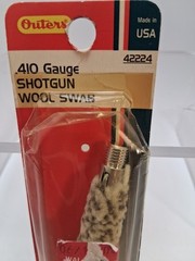 Outers 410 Gauge Shotgun Wool Swab 42224 Made In USA