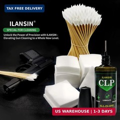 1700PCS gun cleaning supplies-1500PCS Gun Cleaning Patches +200PCS Gun Cleaning