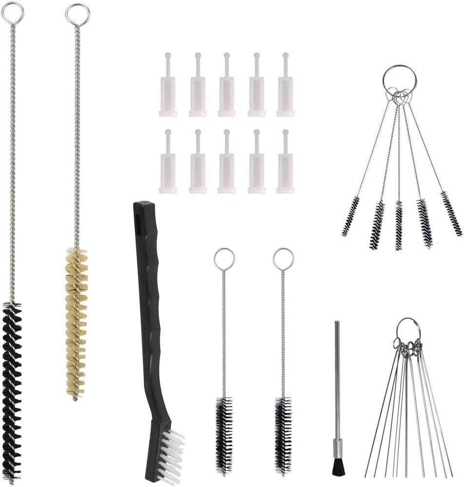 27 Piece Spray Gun Cleaning Kit with Spray Gun Filters, Paint Gun Cleaning Kit
