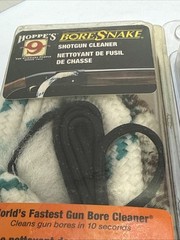 Lot Of 2: Hoppe’s BoreSnake Bore Cleaner Shotgun 10 & 12 Gauge 24036 & 24035