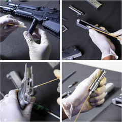 1200/800/600PCS Gun Cleaning Kit – Gun Cleaning Patches and Swabs, 6-Inch Pointe