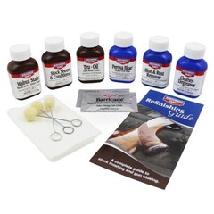 Birchwood Casey Deluxe Perma Blue Liquid Gun Blue&Tru-Oil Stock Finish Kit 20001