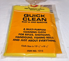 New Gun Safety Supplies: New Ear Muffs, Gun Cleaning Patches, Anti-Rust Cloth