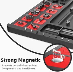Large Gun Cleaning Mat for Rifle Shotgun Pistol, 36″ x 13″ Magnetic Cleaning …