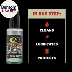 MOSSY OAK CLP Gun Cleaning Oil | All-In-One Cleaner, Lubricant & Protectant | On