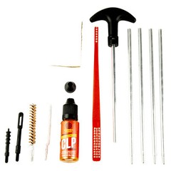 Shooter’s Choice .30 Caliber Rifle Cleaning Kit w/ Brass Rod Brushes Patches