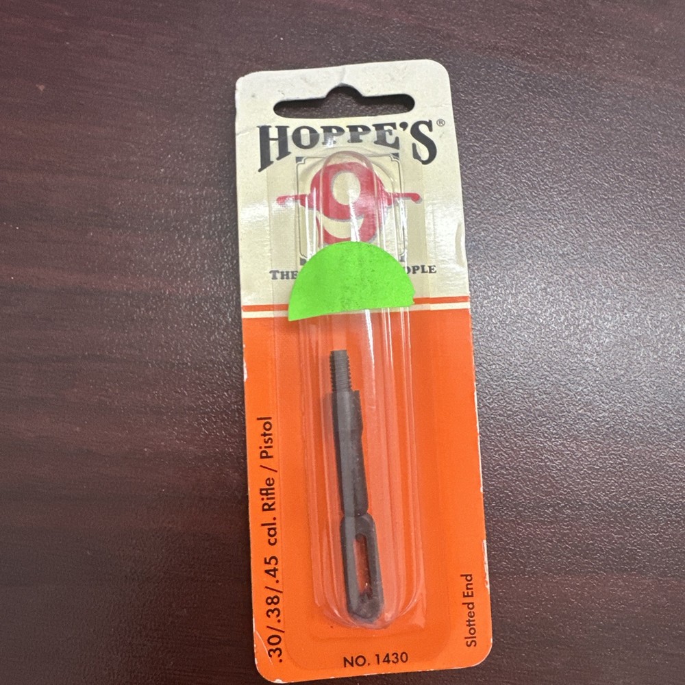 NEW! Hoppe’s No. 9 Conversion Adapter Clotted End, .30, .38, .45 Caliber 1430