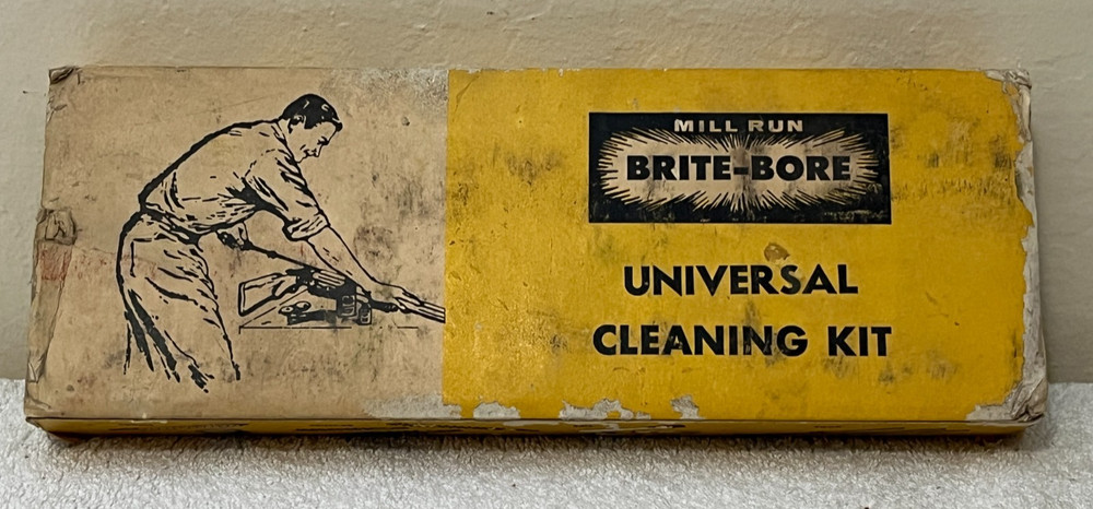 Vintage Mill Run Brite- Bore Universal Gun Cleaning Kit NO.25A
