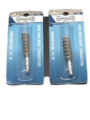 Gunslick Rifle Spiral Stainless Steel Brush .38, .357, .380 No.91935 – Lot of 2