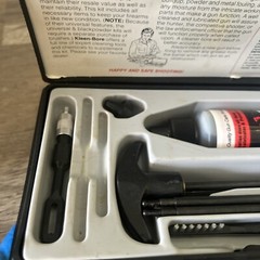 VINTAGE Kleen Bore Gun Cleaning Kit in Original Box USED model # UK-213