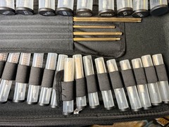Redfield 80 Piece Universal Gun Cleaning Kit Complete Rifle Pistol Shotgun Case