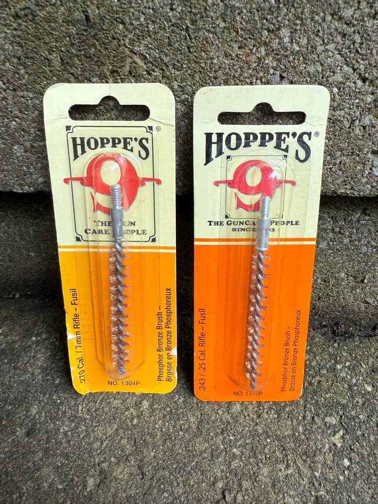 Hoppe’s Phosphor Bronze Brushes…..270 & .243 Cal Rifles….NIP