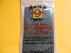 Hoppes Gun & Reel Silicone Cloth; Polishes, coats, protects finish; 1218