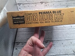 Vintage Birchwood Casey Complete Blue Kit For Touch Up Or Full Reblueing Sealed