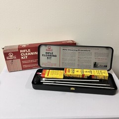 Vintage Outers 22 Caliber Rifle Gun Cleaning Kit No. 477 Gunslick Case w/ Box