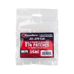 KleenBore P201 Super Shooter .22 – .270 Cal 1.25″ 100% Cotton Flannel 100 Per P