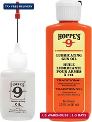 HOPPE’S Oil Combo Pack – No. 9 Precision Bundled with 2-1/4 oz Refill